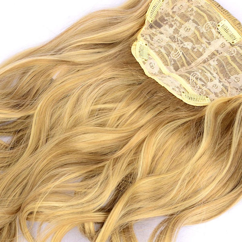 DIGUAN One Piece Clip in Hair Extensions Curly Curl Wave