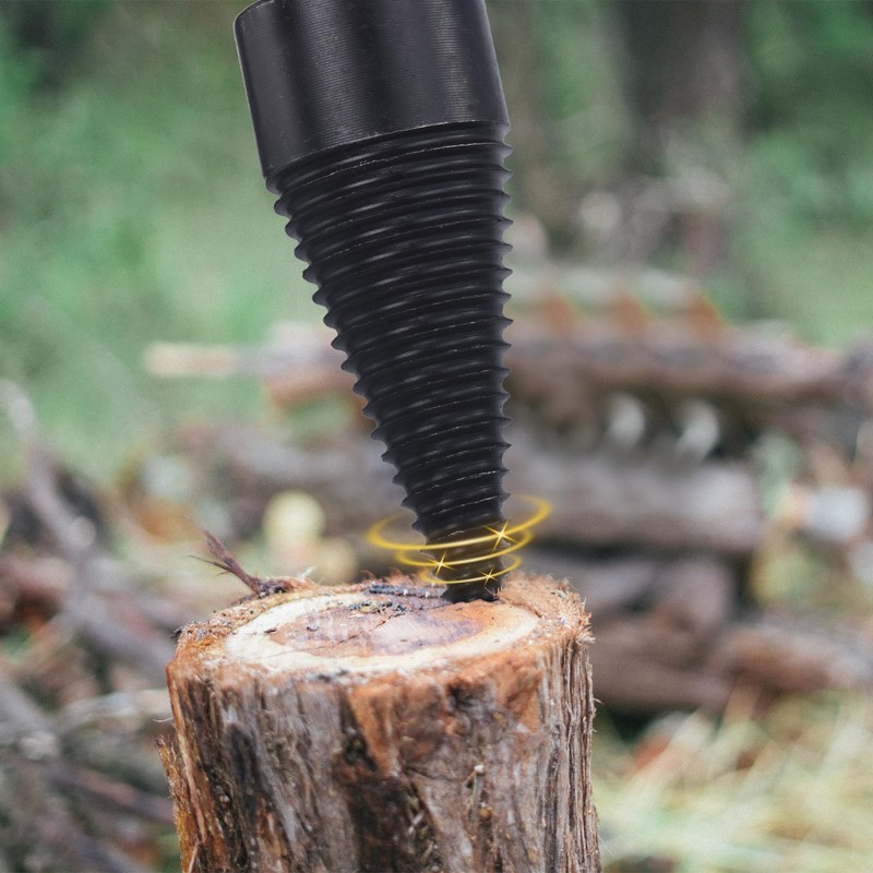 PATIKIL 50mm Firewood Log Splitter Drill Bit, Removable Drill Bits