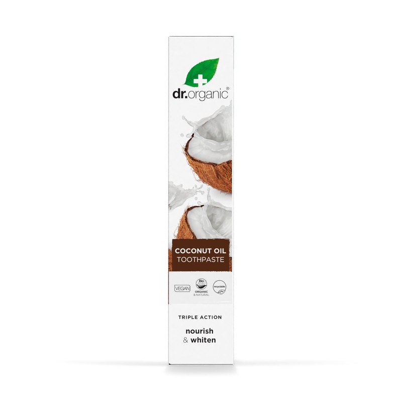 Dr. Organic Coconut Oil Whitening Toothpaste 100ml