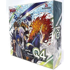 Bushiroad Cardfight Vanguard VGE-V-BT01-EN Unite Team Q4 Booster Display Box of 16 Packets, Multi