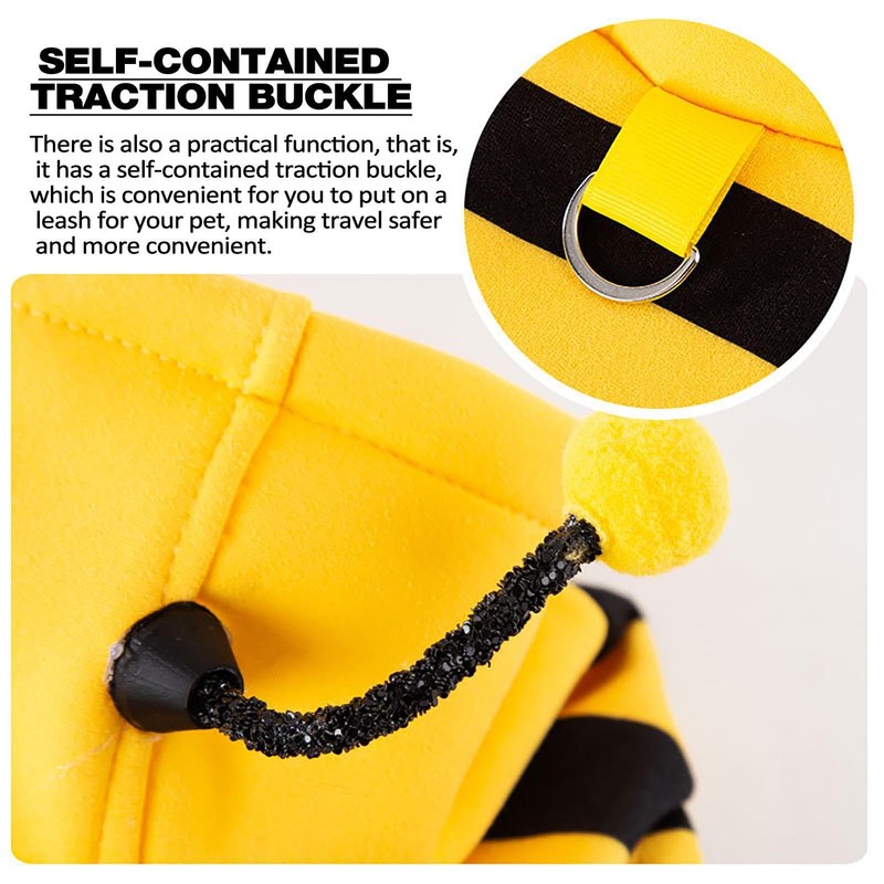 Cat Bee Costume Cat Outfits Halloween Cat Costume Pet Bee