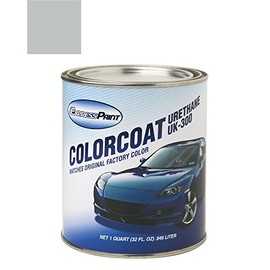 ColorRite Quart for Honda CRZ Automotive Touch-up Paint - Storm Silver Metallic Clearcoat NH-642M - Color-Only Package