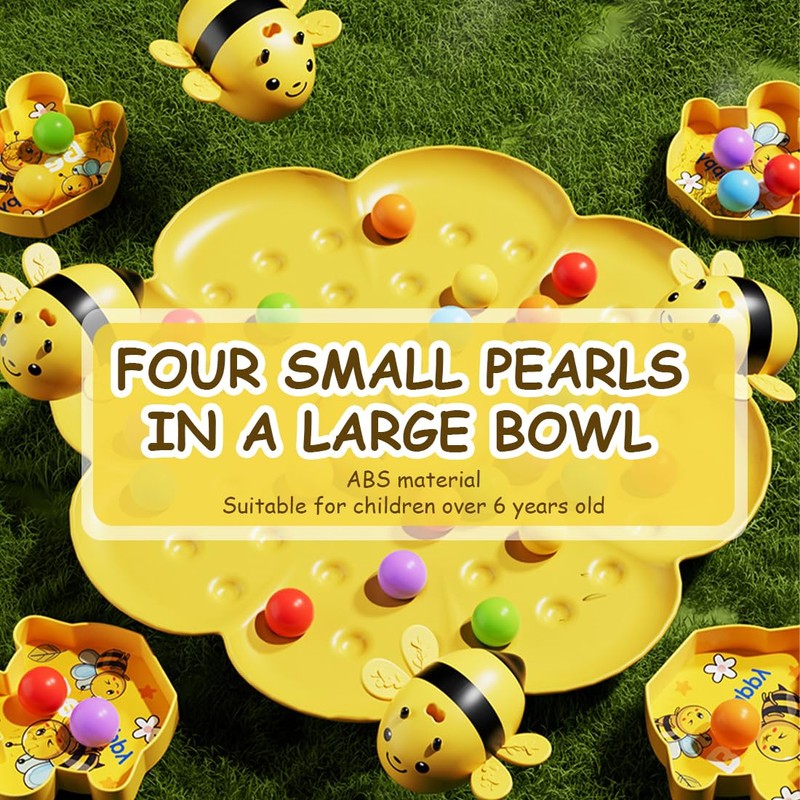 Montessori Magnetic Bee Toy from 2 Years - Fishing Game