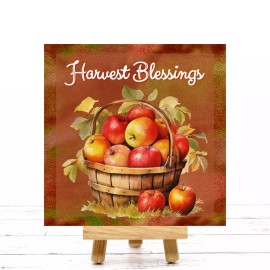 Sign Me Up By Diana Harvest Blessings Sign or Door Hanger