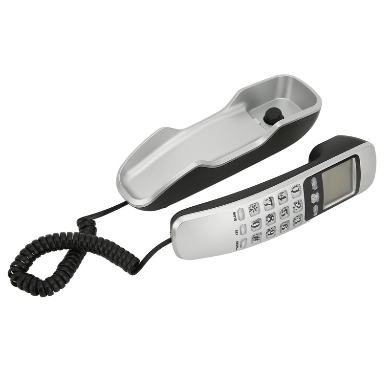 KXT888CID Landline Wall Phones Corded Landline Telephone with LCD Display