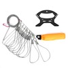 Hunter's Tail Fish Stringer, Wade Fishing Stringer Clip Heavy Duty