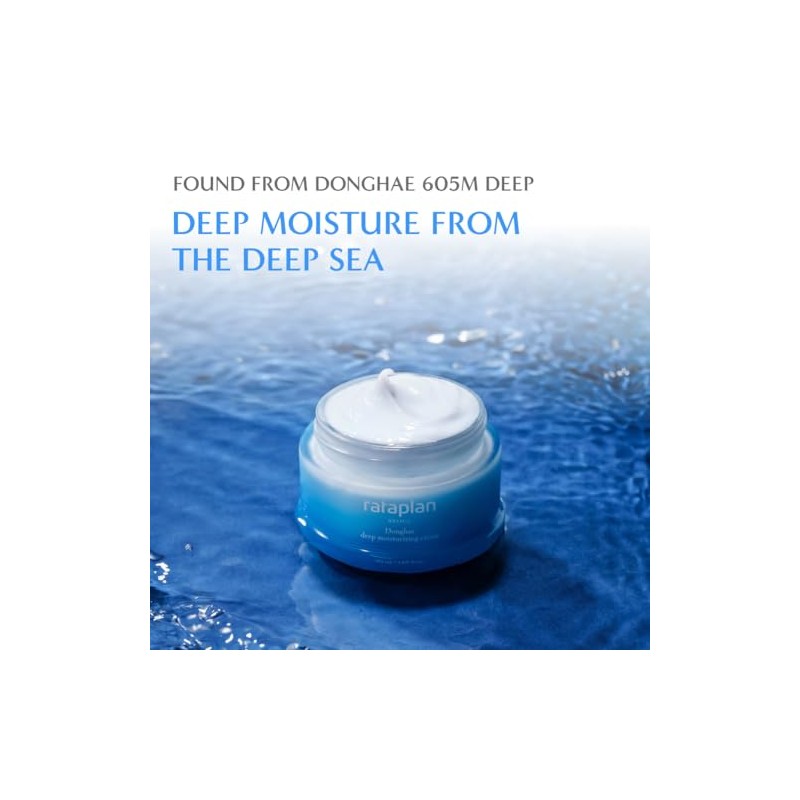RATAPLAN- Crema hidratante profunda Donghae, agua de mar profunda, para