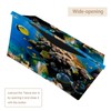 2 Pack Tissue Box Cover Holder, Sea World Rectangle Leather