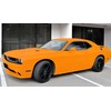 12"x60" (1FTx5FT) Matte Flat Orange Vinyl Wrap Auto Car Sticker