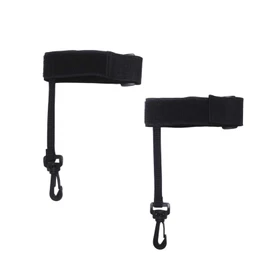 Vaveren 2x Elastic Ski Glove Wrist Straps, Winter Glove Straps, Gloves Accessories, Elastic Wrist Leash for Mountaineering