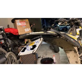 LT Innovations Surron Ultra Bee fender eliminator / tail tidy / license plat holder -road legal