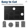 NIGHTON Portable Blackout Curtains 40"×57" Strong Hook and Loop Tape
