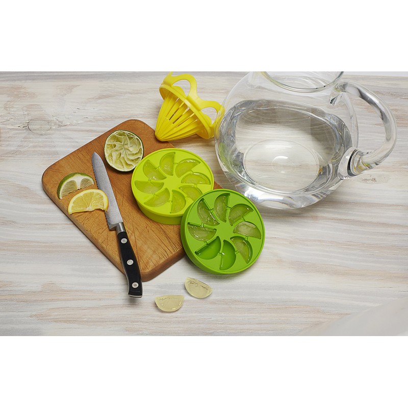Full Circle Lemon Drops Citrus Ice Cube Infusion Set with