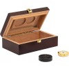 Humidor Supreme Cigar Humidor Box, Travel Humidor, Mahogany - 12