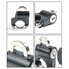 bylikeho 2Pcs Motorcycle Helmet Lock,Motorcycle Helmet Accessories Car Accessories Universal