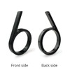 Weforu Modern House Number Sign,5 Inch Door Numbers Signage Plaque