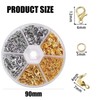 JOYVOX 460pcs Lobster Clasps for Jewellery Making, Bracelet and Necklace