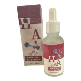 Abote Rose Hyaluronic Acid Serum Moisturize Smoothes Wrinkles 1 fl.oz