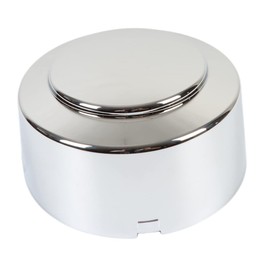 Two Pieces New Rear Wheel Chrome Center Cap Replacement for 1999-2004 F350 Super Duty Dually (Dual Rear Wheel)