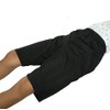 Water absorbent and waterproof bedwetting guard pants, half pants, layered