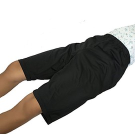 Water absorbent and waterproof bedwetting guard pants, half pants, layered with pajama pants in winter (height 120 - 130)