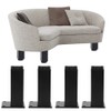 4pcs Aluminum Alloy Adjustable Feet Sofa Bed Foot Legs Support