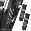 JDDRY 2PC Soft Carbon Fiber Seat Belt Covers with USA