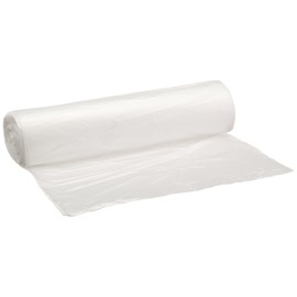 Ultra Plus Can Liner, 40-45 Gallons, 12 Microns, 40 x 48, Natural, 10 Rolls/25 Bags, 250/Carton (WHD4812)