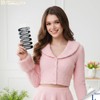 RC ROCHE 6 Pcs Flat Claw Hair Clips for Women