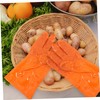 Angoily 1Pair Veggie Peeling Gloves Slip Kitchen Tool for Easy