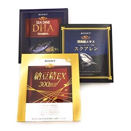 納豆精・深海鮫・DHA 3個セット（アルミパウチ）