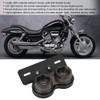 12V Round Motorcycle LED Brake Tail Light Rear Lamp Universal
