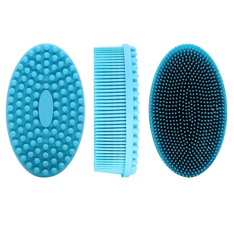 Cepillo exfoliante DNC de silicona para el cuerpo, fácil de