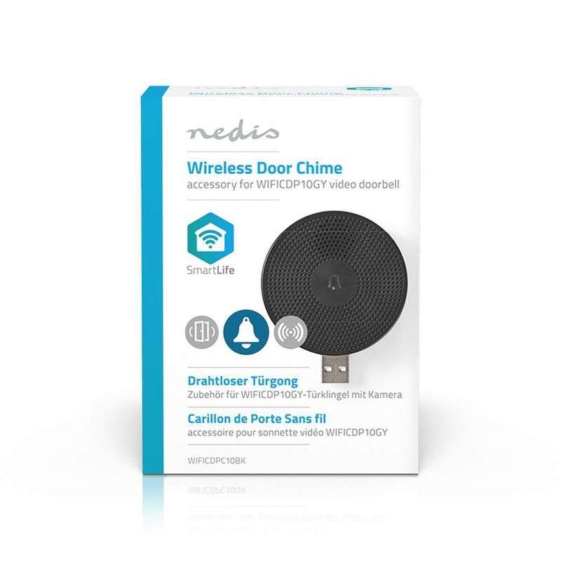 NEDIS Wireless Door Chime - Accessory for WLAN Smart Doorbell