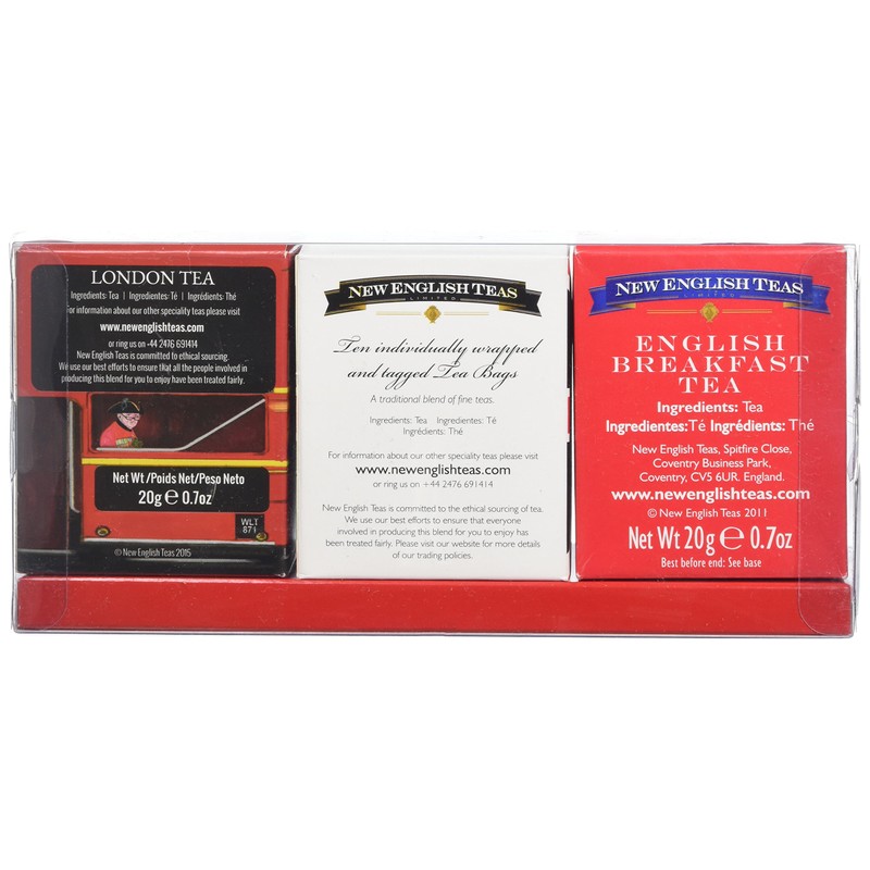 New English Teas Heritage Range English Tea Collection Carton Set