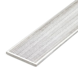 Blulu 1/8 x 2.36 x 36 Inch Flat Steel Bar Metal Steel Plate A36 Rolled Low Carbon Steel for Forging Cutting Manufacturing Industry Workshops, Gray