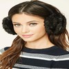 dinghaole Fluffy Ear Muffs - Plush Thermal Furry Ear Covers,
