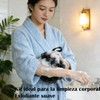Esponjas de Baño Negras Set de 4 - Lufa Exfoliante