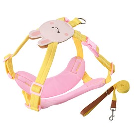 No Pull Dog Harness and Leash Set, Walking Pet Harness with Metal Rings and Handle Adjustable Reflective Breathable,Air Mesh Vest Kit for Small Medium Large Dogs