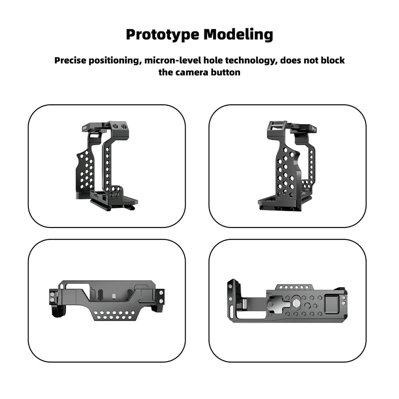 Kalofaye Aluminum Alloy Camera Cage Kit Replacement for Sony A7