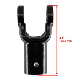 Caltric Front Prop Shaft Yoke W/U-Joint Kit For Polaris RZR 570 EFI 2012-2016 Rear Yoke