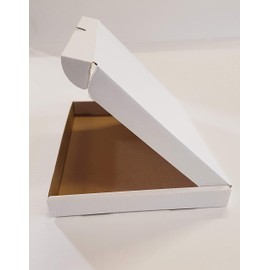 50-WHITE C5 A5 SIZE BOX 160x230x22mm RM LARGE LETTER POSTAL CARDBOARD PIP