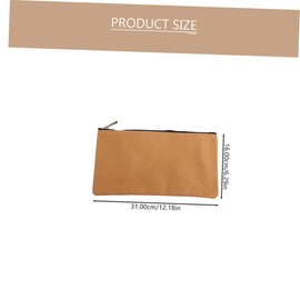 Mipcase 2pcs Canvas Tool Pouch Lightweight Zippered Tool Organizer for Home Travel and Projects Multi-purpose Storage Bags for Accessories