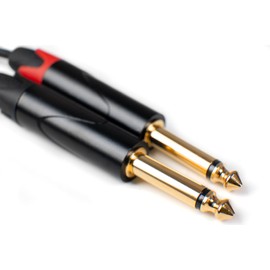 Cascha Advanced Line Audio Cable Jack (2M) to Jack (2M), 1m