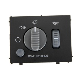 ZAPOSTS Headlight Switch Fits for 1999-2002 Chevy Avalanche, Silverado, Suburban, Tahoe,for GMC Sierra, Yukon,Instrument Panel Dimmer Switch Gray Knob Replaces# 15755595, D1534G, DS-968