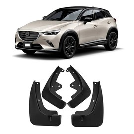 Z.MYUKI: CX-3 Mud Flap Guards for Mazda CX3 2016-2022 Splash Cloth Accessories Splash Guard (Pack of 4)