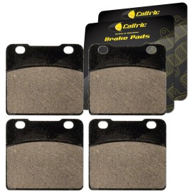 Caltric Brake Pads for Suzuki VS1400 VS1400GLP Intruder 1987-2004 Front Rear Pads