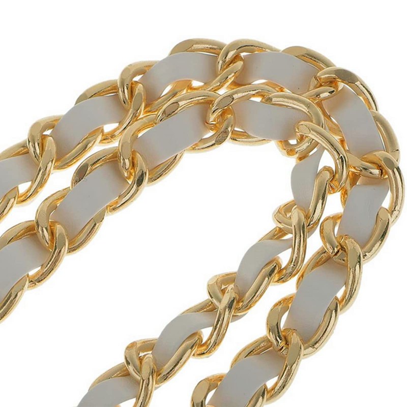 Pack of 2 Bag Chain, 120 cm Chain Shoulder Strap