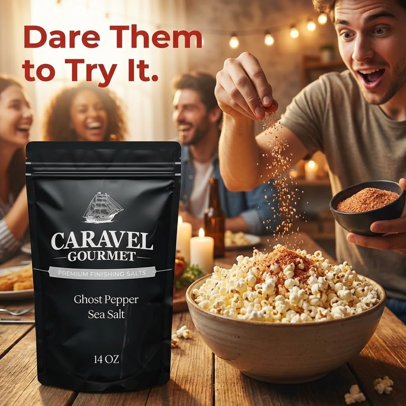 Ghost Pepper Sea Salt for Cooking, Grilling, and Finishing –