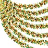 XunYee 39.4 ft St Patrick's Day Tinsel Garland Metallic Twisted